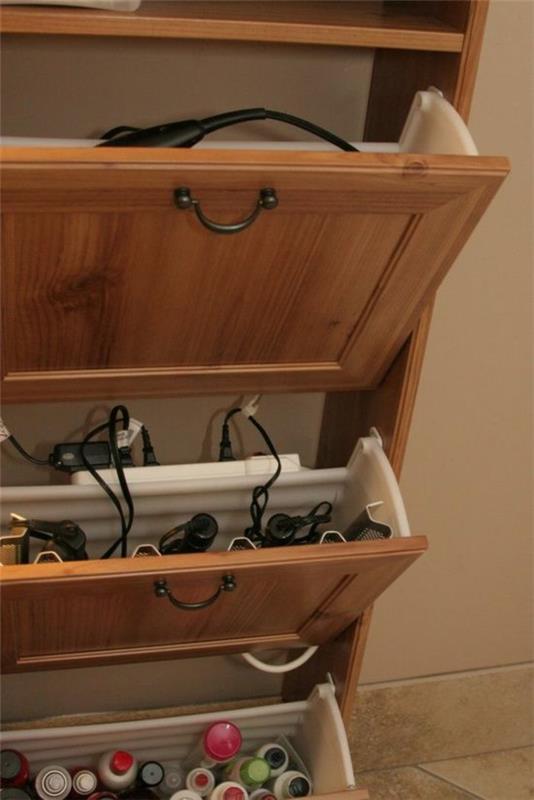 έπιπλα μπάνιου ikea ξύλινο ντουλάπι για αποθηκευτικό χώρο