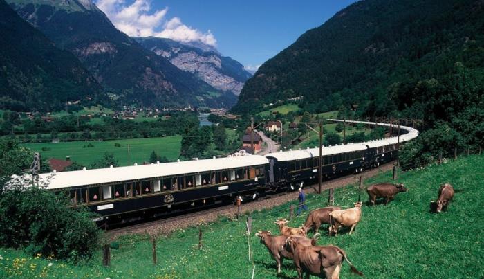 σιδηροδρομικα ταξιδια europe alps orient orient express