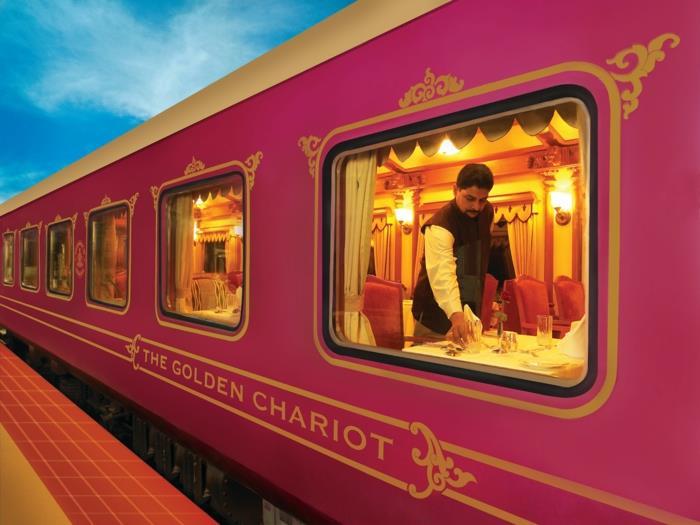 ταξίδι τρένου Ινδία πολυτελές τρένο