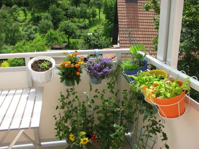Δημιουργήστε ένα μπαλκόνι μπαλκόνι φυτά μπαλκόνι έπιπλα