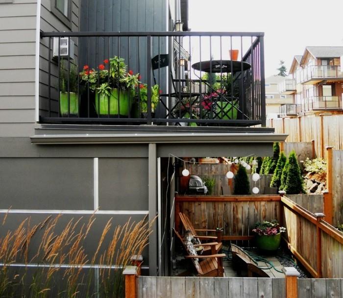 Κάντε ιδέες για μπαλκόνι σχεδιασμό κήπου βεράντα σχεδιασμό πρακτικές ιδέες ιδέες ανακύκλωσης μικρό μπαλκόνι