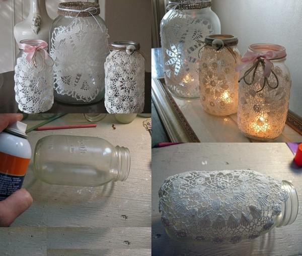 ball mason jason jars tip shabby chic decor make yourself