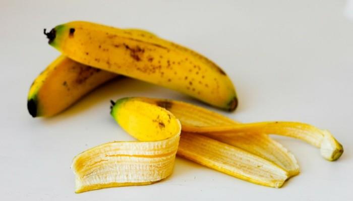 χρήση φλούδας μπανάνας