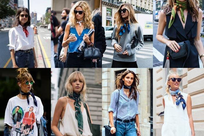 μπαντάνα γραβάτα styling tips