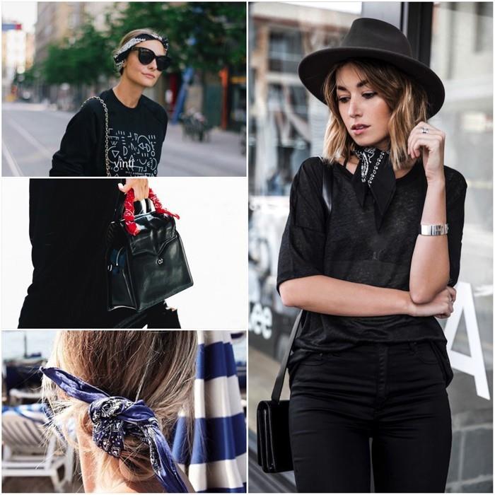 μπαντάνα γραβάτα styling tips5