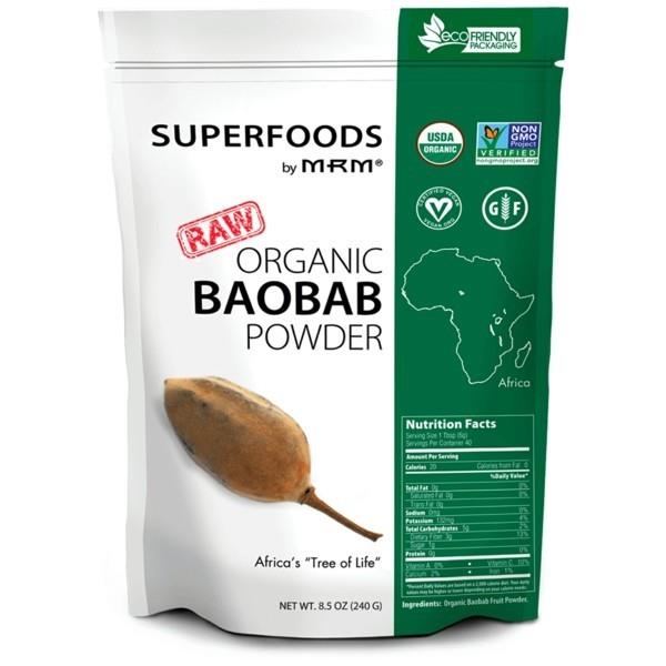 σκόνη baobab μεγάλη συσκευασία σε μέγεθος