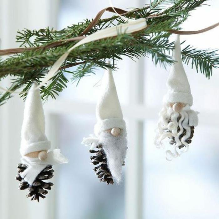 Βασιλεία με χωνάκια για χριστουγεννιάτικους νάνους κάντε διακοσμήσεις χριστουγεννιάτικου δέντρου μόνοι σας