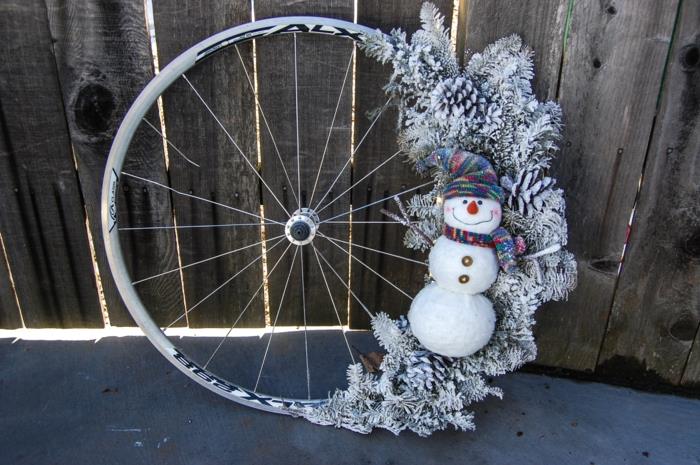 ιδέες διακόσμησης diy ιδέες επίπλωση παραδείγματα πλευρές ποδηλάτου χριστουγεννιάτικη διακόσμηση4