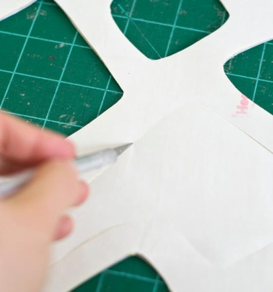 ιδέες χειροτεχνίας ρίξτε μαξιλάρια μαξιλαροθήκη μοτίβο