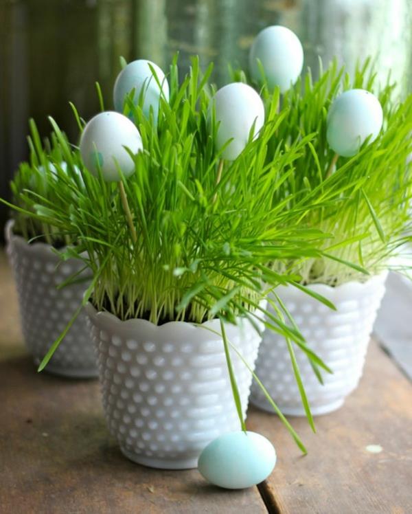 Ιδέες χειροτεχνίας ανοιξιάτικες γλάστρες αυγά