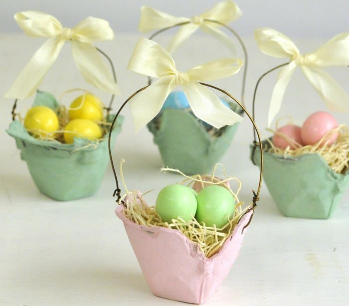 Ιδέες χειροτεχνίας Πασχαλινό αυγό κουτί χρωματισμένα Πασχαλινά αυγά