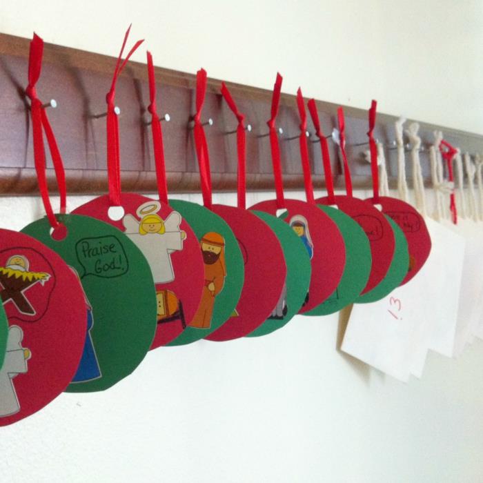 ιδέες χειροτεχνίας χριστουγεννιάτικες ημερολογιακές ημερολογιακές ιδέες deco