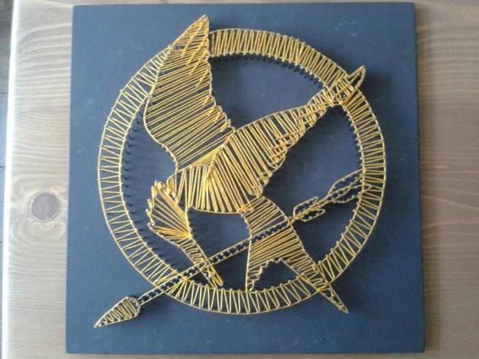 διακόσμηση σπιτιού δημιουργική stringart4