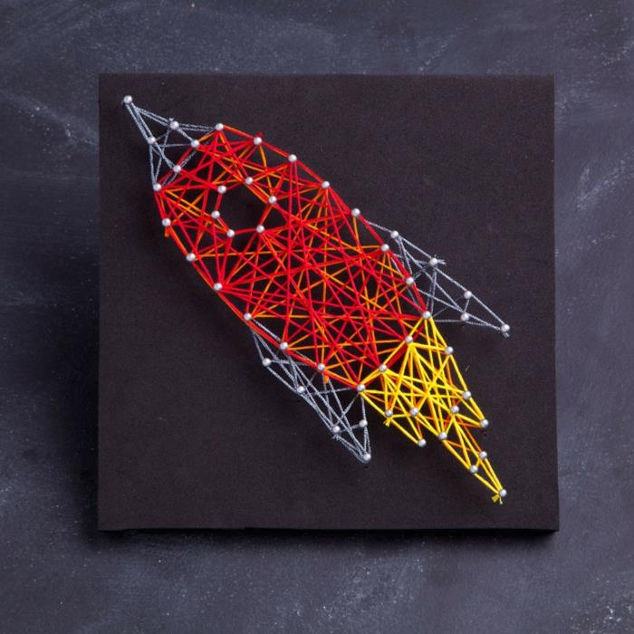 διακόσμηση σπιτιού δημιουργική stringart6