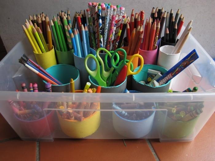 DIY ιδέες ιδέες διακόσμησης tinker με παιδικό στυλό