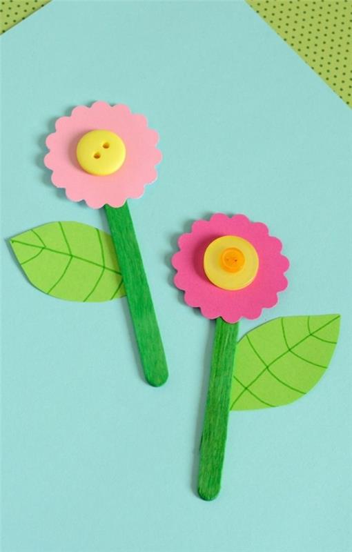 τσίμπημα με λουλούδια από χαρτί φτιάξτε μόνες σας ιδέες