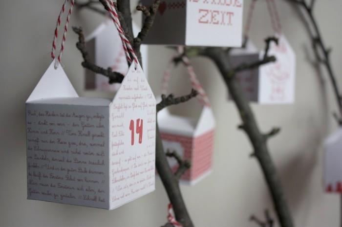 πρότυπα χειροτεχνίας χριστουγεννιάτικο ημερολόγιο έμμεσης ξεκούρασης με χαρτόνι