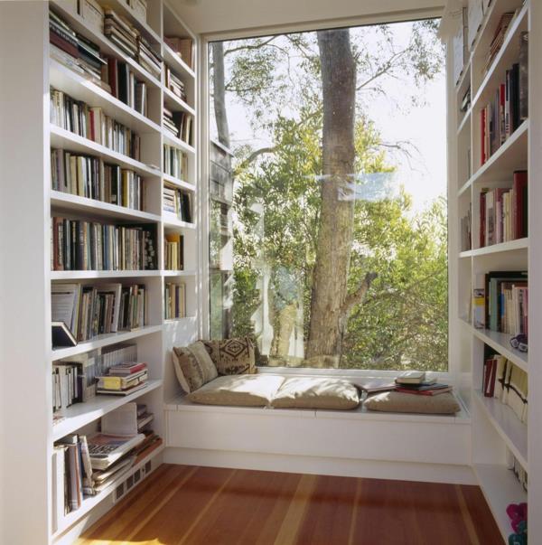 φτιάξτε βιβλία μόνοι σας παράθυρο βιβλιοθήκης στο σπίτι
