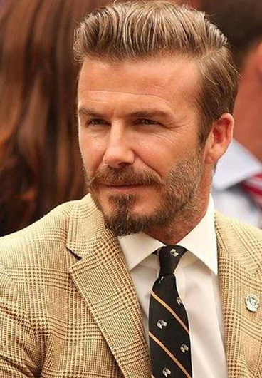 David Beckham barzdos stiliai