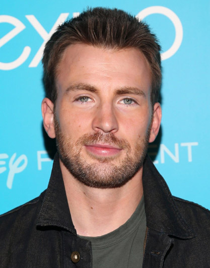 chris evans sakal görünümü