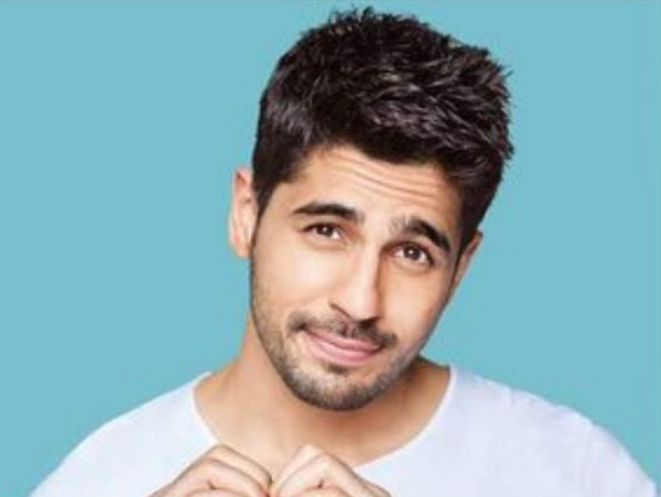 Sidharth Malhotra Hafif Anız