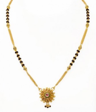 Küçük Antik Mangalsutra Tasarım