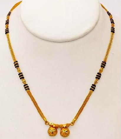 Maharaštros senovinis Mangalsutra dizainas