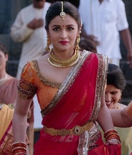Alia Bhatt Half Saree