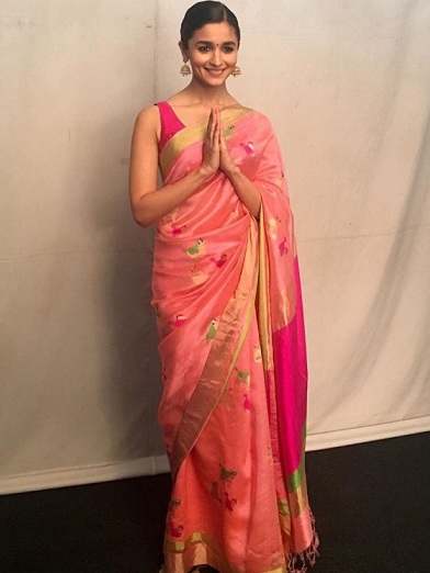 Alia Bhatt „Silk Saree“