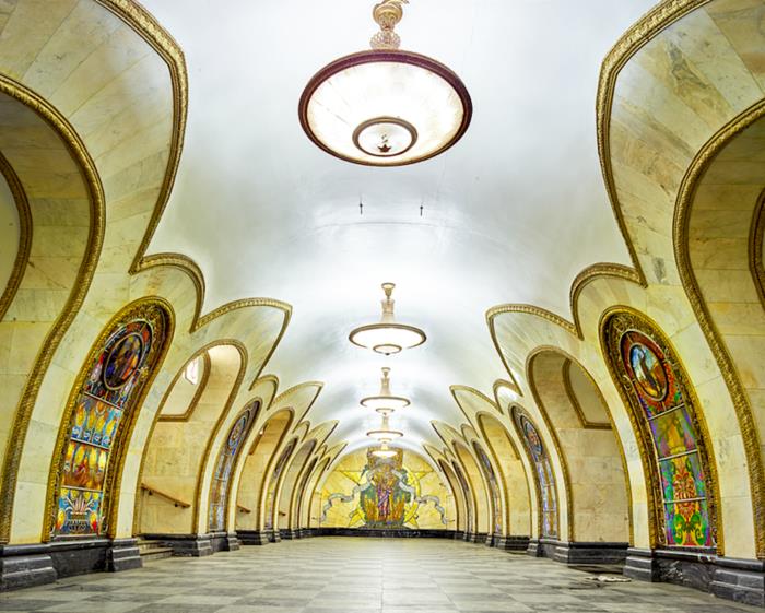 αξιοσημείωτο μετρό σταματά φωτογραφίες david loady μετρό της Μόσχας