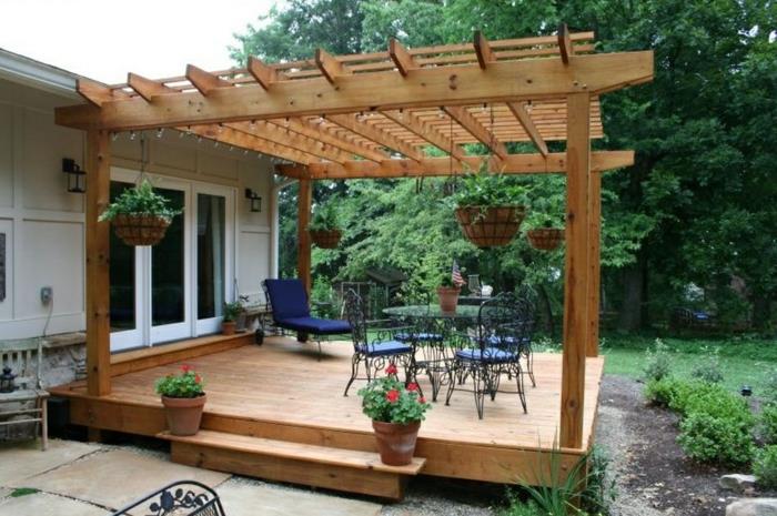 στέγη βεράντα βεράντα σχεδιασμό ξύλινη στέγη