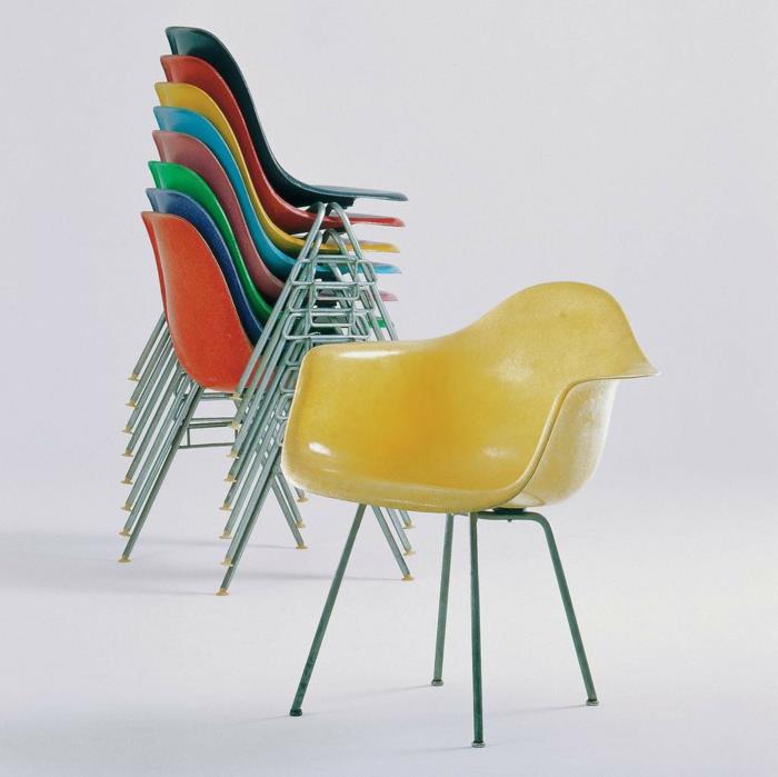 διάσημοι αρχιτέκτονες καρέκλες Charles και Ray Eames
