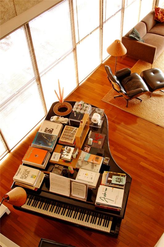 διάσημος αρχιτέκτονας Daniel Libeskind μοντέρνα αρχιτεκτονική σαλόνι πιάνο