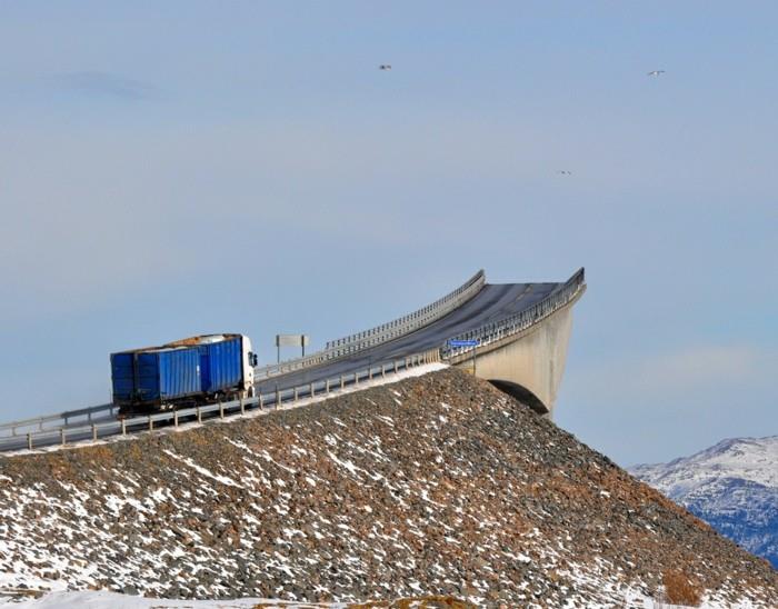 διάσημες γέφυρες στη δυτική Νορβηγία