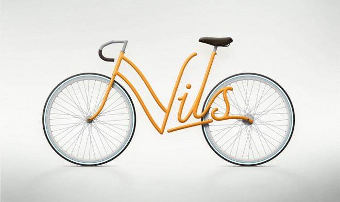 ειδική ιδέα κοπής φίλος ποδήλατο viktoria τίτλος μονό κίτρινο
