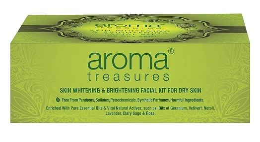 „Aroma Treasures“ odos balinimo ir šviesinimo veido rinkinys