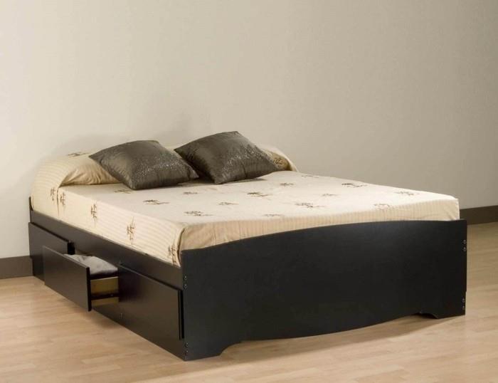 κρεβάτι χωρίς κεφαλάρι ιδέες για άνετο χώρο αποθήκευσης κρεβατιών