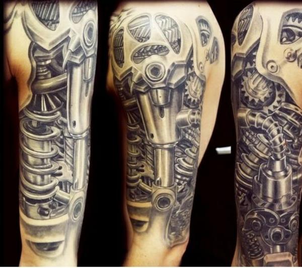 βιομηχανική τατουάζ βραχίονα τατουάζ