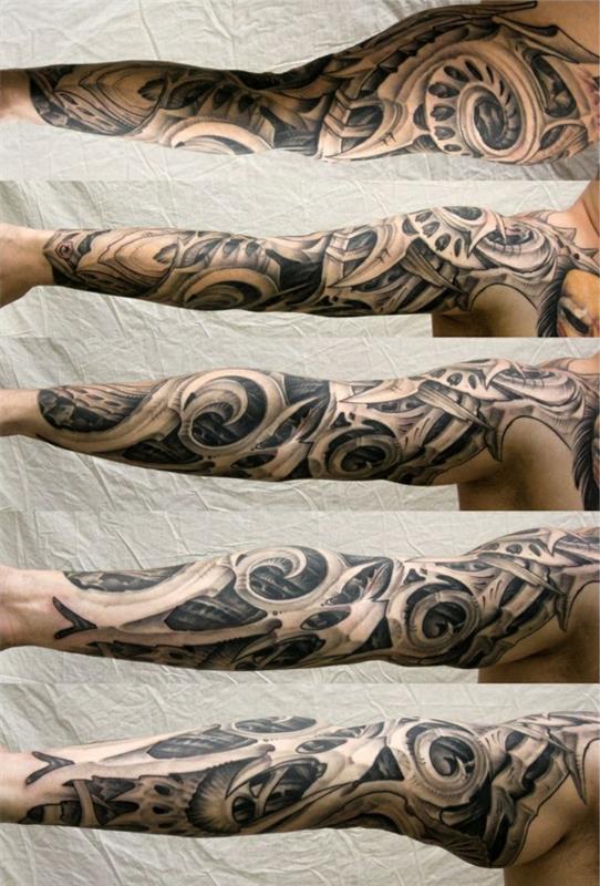 βιομηχανική τατουάζ μοτίβα βραχιόλια τατουάζ ιδέες