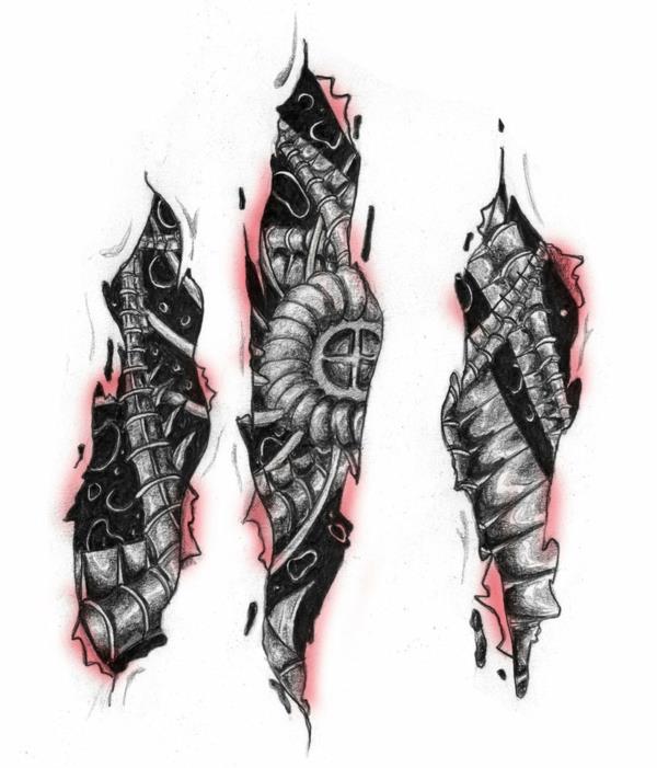 βιομηχανικά πρότυπα τατουάζ που περιγράφονται