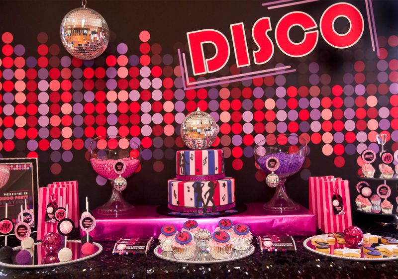 „Disko“ gimtadienio vakarėlio tema