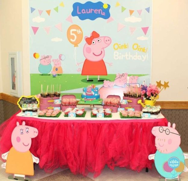 Peppa Pig gimtadienio tema
