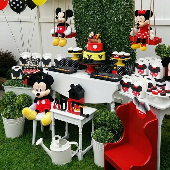 Mickey Mouse Doğum Günü Teması