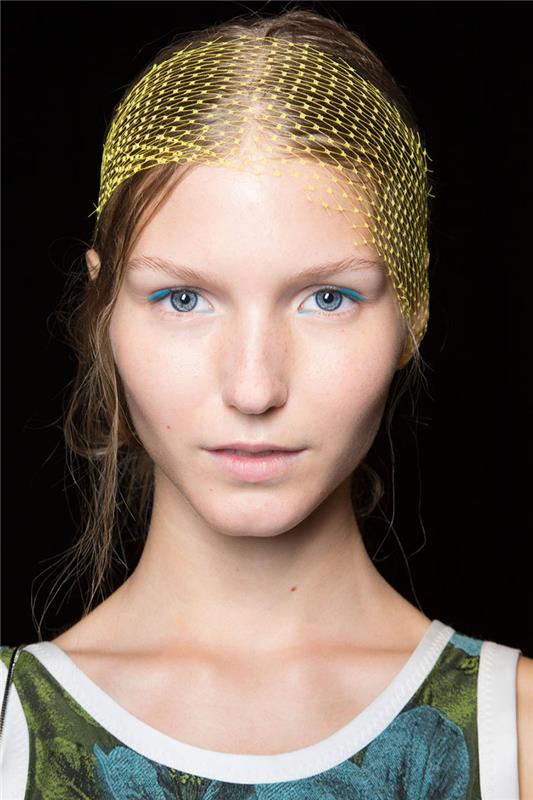 μπλε σκιά ματιών μακιγιάζ συμβουλές styling phillip lim