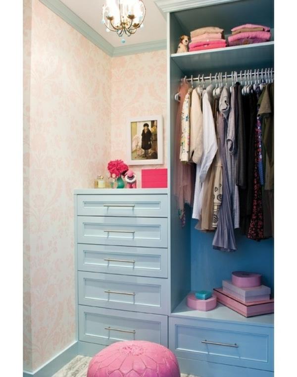 συρτάρια δερμάτινα σκαμπό ροζ ράγα μπλε συρταριέρα