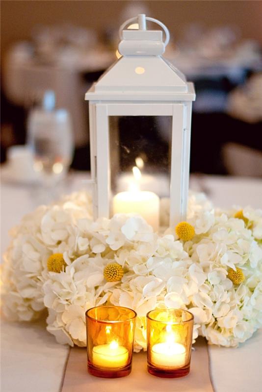 λουλούδια διακοσμήσεις τραπέζι γαμήλια λουλουδάτα στεφάνια