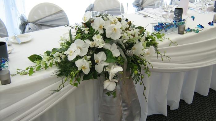 λουλούδια διακοσμήσεις τραπεζιού γαμήλιες ορχιδέες