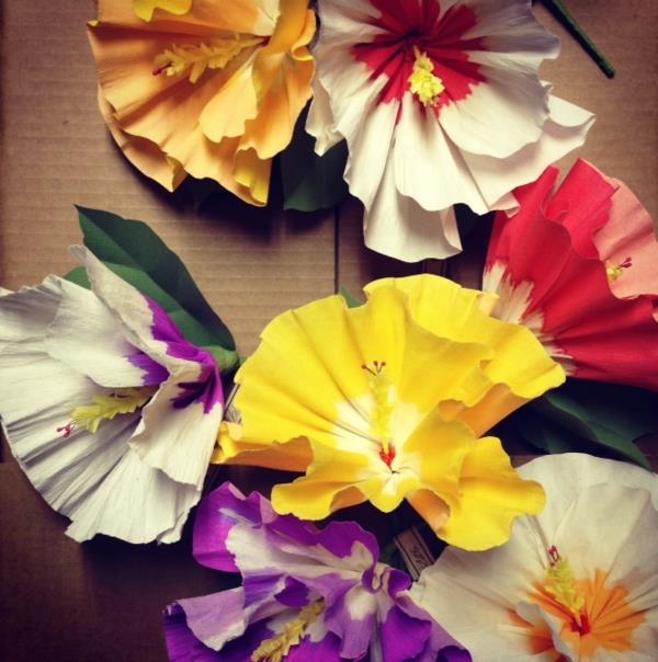 λουλουδάτο διακοσμητικό χαρτί λουλούδια φωτεινά χρώματα