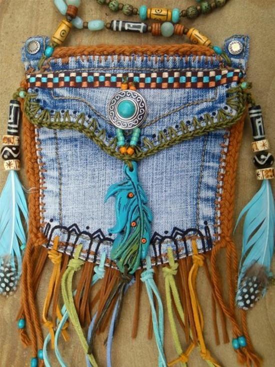 ιδέες ανακύκλωσης boho deco τζιν για να φτιάξετε τον εαυτό σας