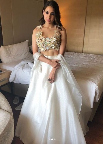 Sara Ali Khan, Lehenga'da